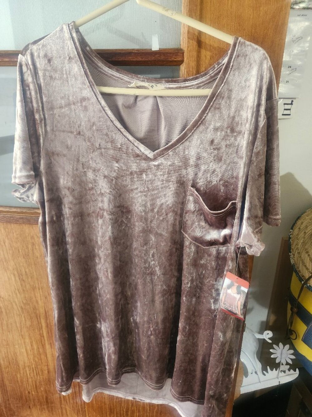 NWT Velvet Legging Tee Size XL
